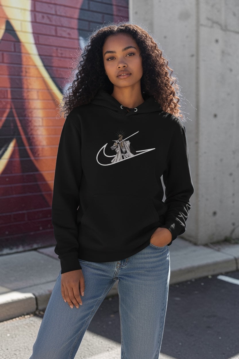 Kenpachi Zaraki Embroidered Hoodie – Bleach Sword Streetwear Hoodie