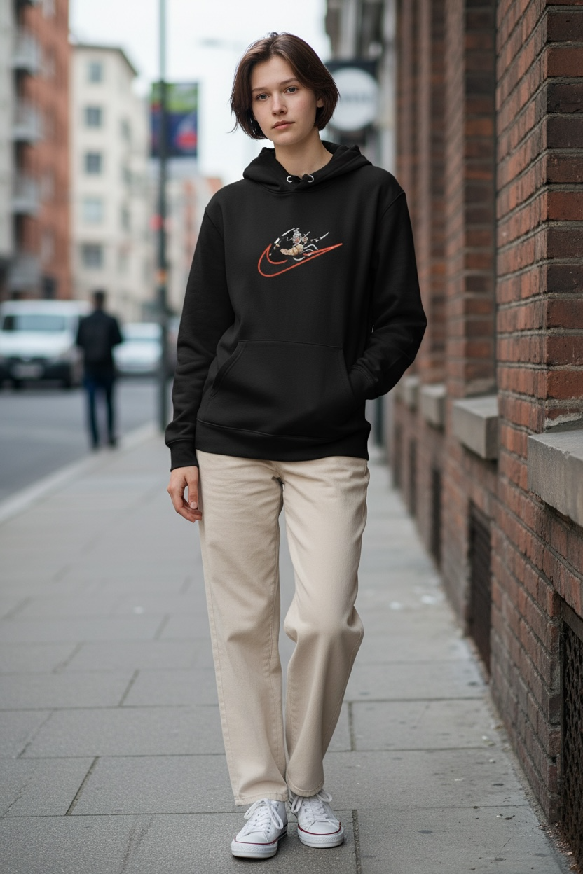 Tengen Uzui Embroidered Hoodie – Demon Slayer Anime Streetwear Hoodie