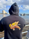 Zenitsu Agatsuma Embroidered Hoodie – Demon Slayer Anime Streetwear Hoodie