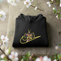 All Might Embroidered Hoodie – My Hero Academia Anime Streetwear Hoodie